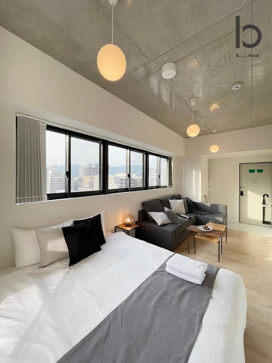 Bhotel Nekoyard - Studio With Security, Near Peace Park & Downtown Hiroshima Exterior foto
